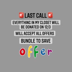 🚨FINAL OFFERS🚨